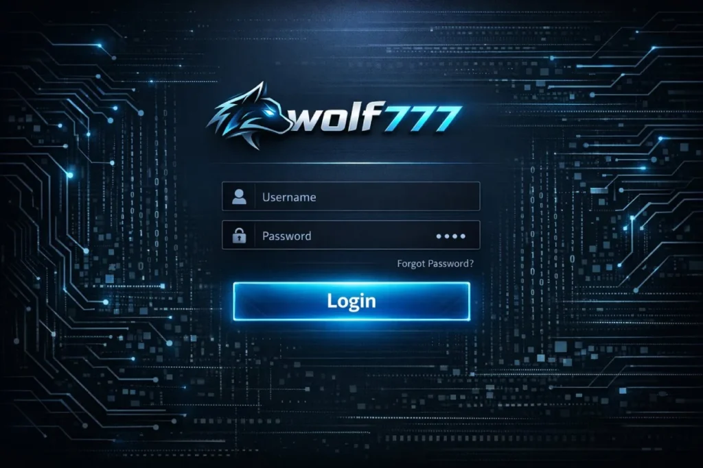 Wolf777 Login